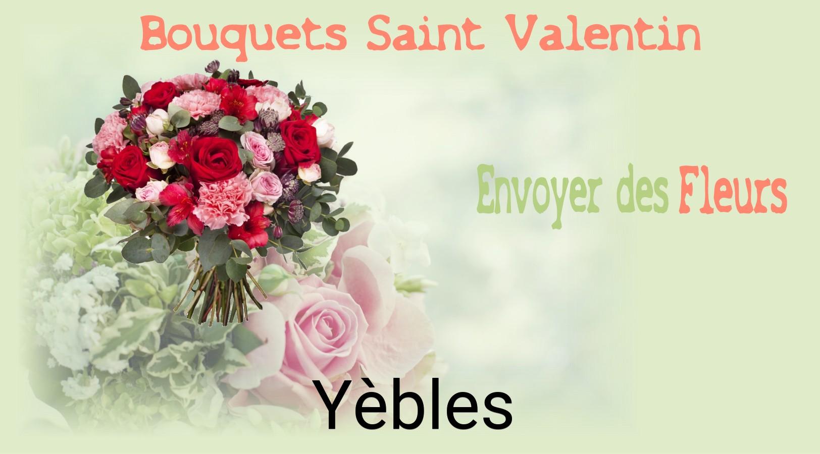 Roses de Saint-Valentin livrées à Yèbles